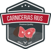 Logotipo Carnicerías Rius desde 1997, calidad premium